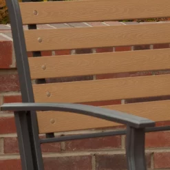 Apollo Outdoor Everwood Harrington Double Glider Outdoor Benches & Seating