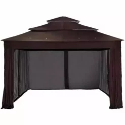 Outdoor Patio Sales 22 TOPS Archer Ridge 3 Tier Gazebo Replacement Insect Netting Gazebo Netting Replacement