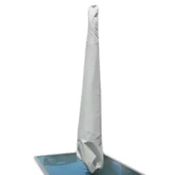 The Outdoor Patio Store Patio Furniture Covers 7pc Dining And Umbrella Cover Set | 1x Umbrella Cover, 1x Rectangular Dining Table Cover, 6x Regular Chair Covers