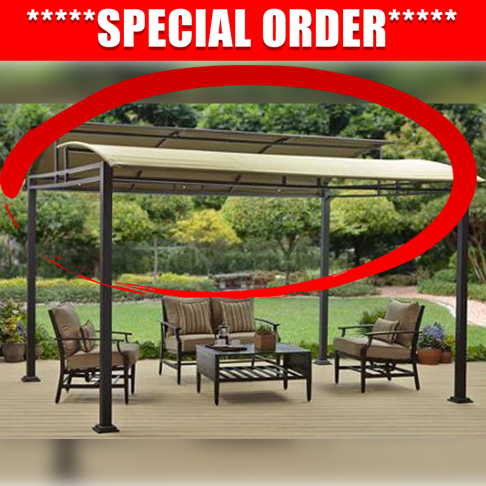 TOPS BHG Sawyer Cove 12x10 FT Barrel Roof Gazebo Canopy 1 TOPS BHG Sawyer Cove 12x10 FT Barrel Roof Gazebo Canopy