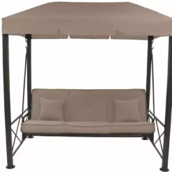 TOPS Target 3 Person Patio Swing Canopy - High Grade 300D Swing Canopy Replacement