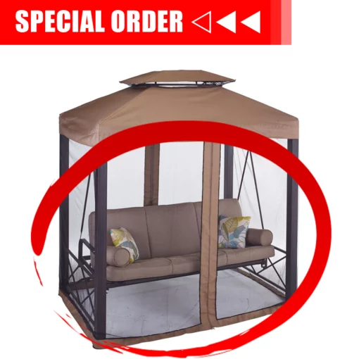 TOPS Swing Canopy Replacement Valencia/Monterey Swing Netting 4 TOPS Swing Canopy Replacement Valencia/Monterey Swing Netting